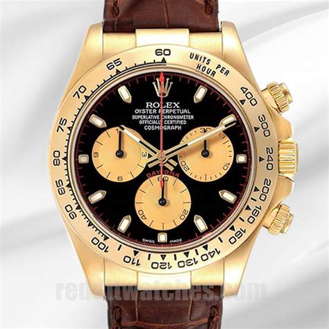 rolex daytona cinturino pelle replica